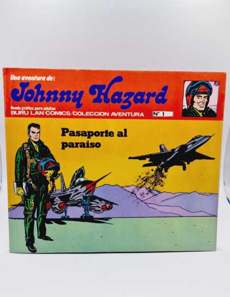 MUY BUEN ESTADO COLECCION AVENTURA 1 JOHNNY HAGARD PASAPORTE AL PARAISO BURU LAN