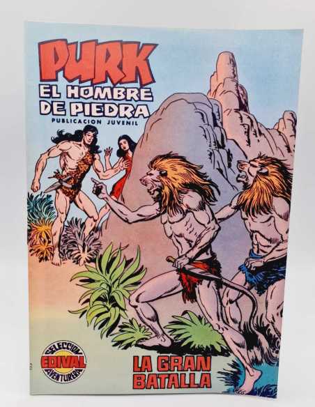 DE KIOSCO PURK EL HOMBRE DE PIEDRA 29 LA GRAN BATALLA EDIVAL GRAPA