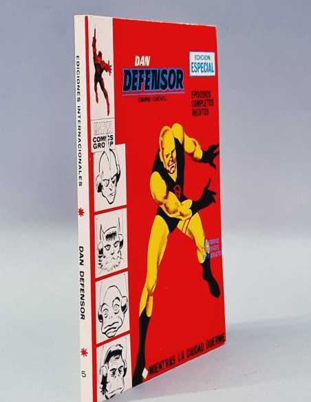 DE KIOSCO DAN DEFENSOR 5 MIENTRAS LA CIUDAD DUERME TACO EDICIONES VERTICE