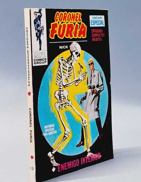 MUY BUEN ESTADO CORONEL FURIA 12 ENEMIGO INTERIOR TACO EDICIONES MARVEL VERTICE