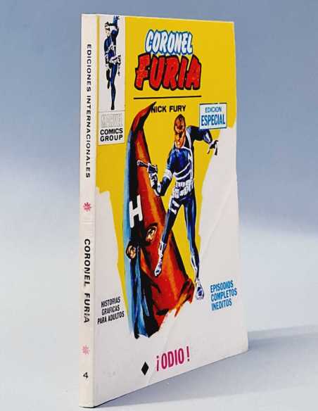 MUY BUEN ESTADO CORONEL FURIA 4 ODIO TACO EDICIONES MARVEL VERTICE