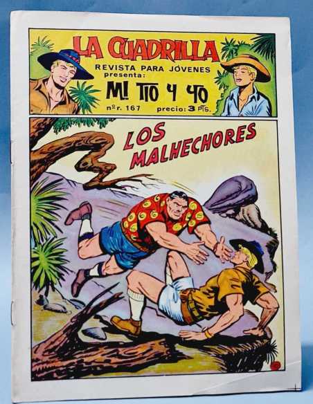 EXCELENTE ESTADO LA CUADRILLA 10 ORIGINAL LOS MALHECHORES MAGA