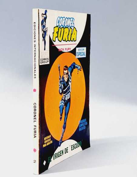 DE KIOSCO CORONEL FURIA 2 EL ORIGEN DE ESCUDO TACO EDICIONES MARVEL VERTICE