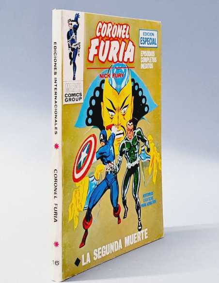 MUY BUEN ESTADO CORONEL FURIA 16 LA SEGUNDA MUERTE TACO EDICIONES MARVEL VERTICE