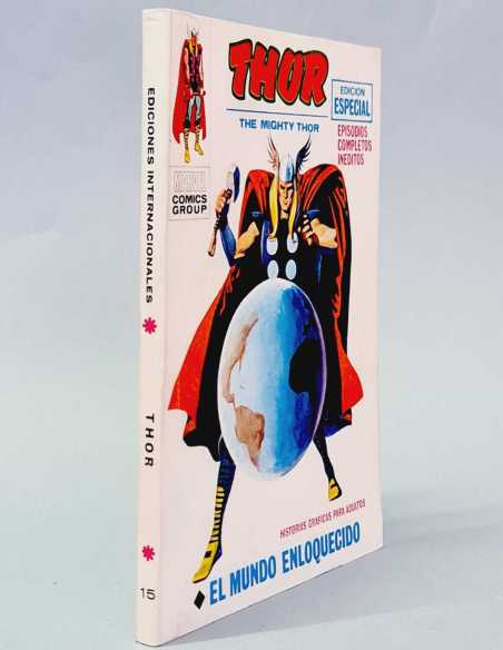 EXCELENTE ESTADO THOR 15 EL MUNDO ENLOQUECIDO TACO EDICIONES MARVEL VERTICE