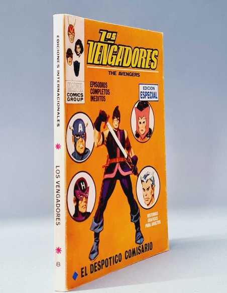 EXCELENTE ESTADO LOS VENGADORES 8 EL DESPOTICO COMISARIO VOL1 TACO VOL.1 EDICIONES VERTICE