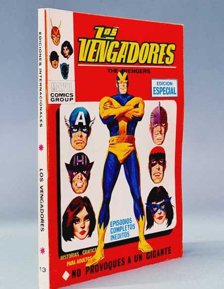 CASI EXCELENTE ESTADO LOS VENGADORES 13 NO PROVOQUES A UN GIGANTE VOL1 TACO VOL.1 EDICIONES VERTICE