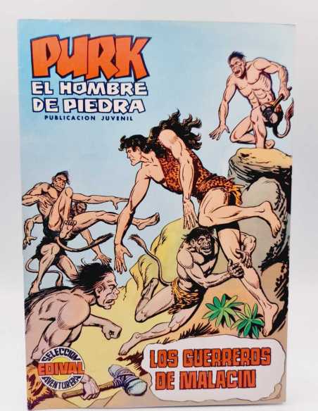 EXCELENTE ESTADO PURK EL HOMBRE DE PIEDRA 11 LOS GUERREROS DE MALACIN EDIVAL VALENCIANA GRAPA