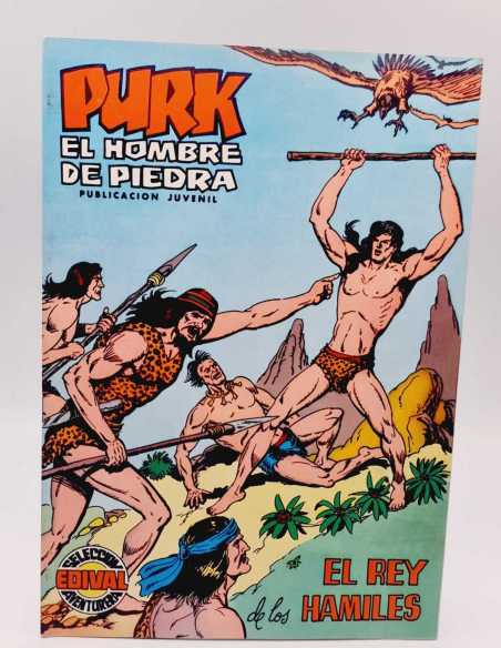 EXCELENTE ESTADO PURK EL HOMBRE DE PIEDRA 5 EL REY HAMILES EDIVAL VALENCIANA GRAPA