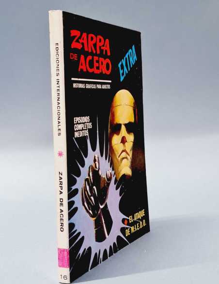 EXCELENTE ESTADO ZARPA DE ACERO 16 EL ATAQUE DE MIEDO TACO EDICIONES VERTICE