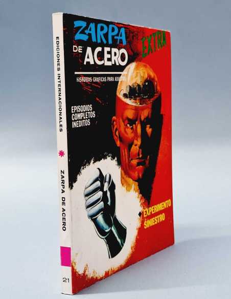DE KIOSCO ZARPA DE ACERO 21 EXPERIMENTO SINIESTRO TACO EDICIONES VERTICE