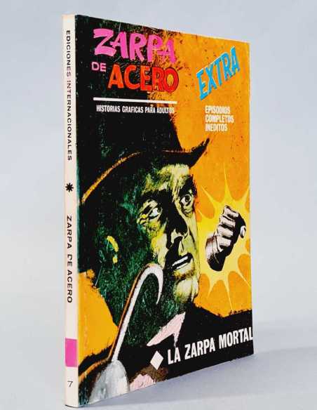 EXCELENTE ESTADO ZARPA DE ACERO 7 LA ZARPA MORTAL TACO EDICIONES VERTICE