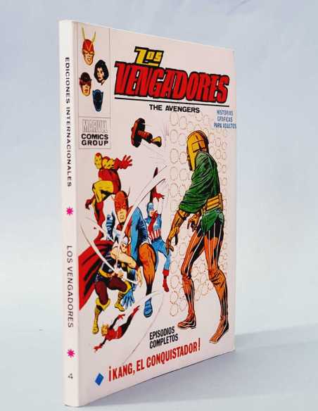 DE KIOSCO LOS VENGADORES 4 KANG EL CONQUISTADOR TACO EDICIONES MARVEL VERTICE