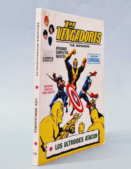 EXCELENTE ESTADO LOS VENGADORES 16 LOS ULTROIDES ATACAN TACO EDICIONES MARVEL VERTICE