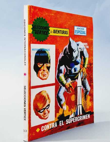 MUY BUEN ESTADO SELECCIONES VERTICE DE AVENTURAS 53 CONTRA EL SUPERCRIMEN TACO