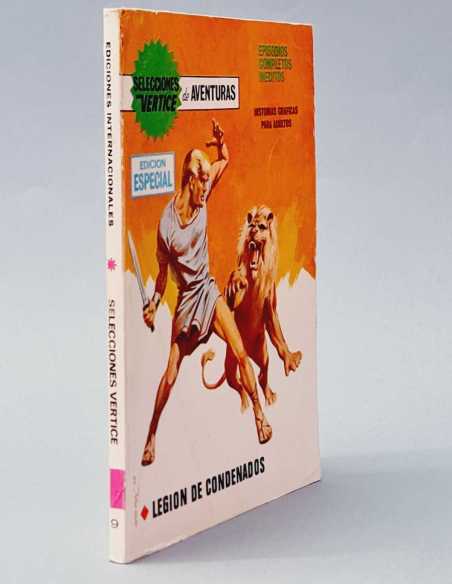 CASI EXCELENTE ESTADO SELECCIONES VERTICE DE AVENTURAS 9 LEGIÓN DE CONDENADOS TACO