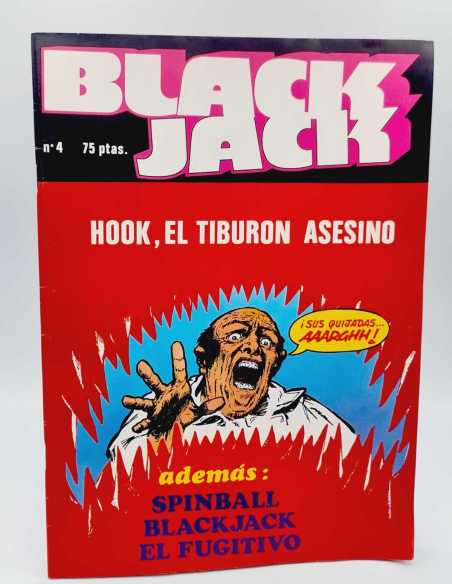 EXCELENTE ESTADO BLACK JACK 4 EDICIONES AMAIKA HOOK EL TIBURON ASESINO