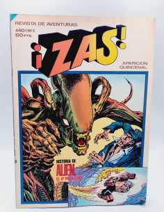 EXCELENTE ESTADO ZAS 5 AÑO I BRUGUERA ALIEN EL 8° OCTAVO...