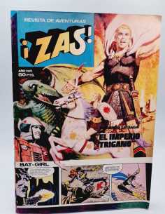 EXCELENTE ESTADO ZAS 1 AÑO I BRUGUERA EL IMPERIO TRIGANO