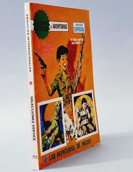 CASI EXCELENTE ESTADO SELECCIONES VERTICE DE AVENTURAS 65 LAS AVENTURAS DE MICKY TACO
