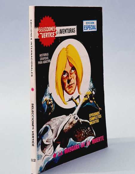 EXCELENTE ESTADO SELECCIONES VERTICE DE AVENTURAS 82 LA MÁSCARA DE LA MUERTE TACO