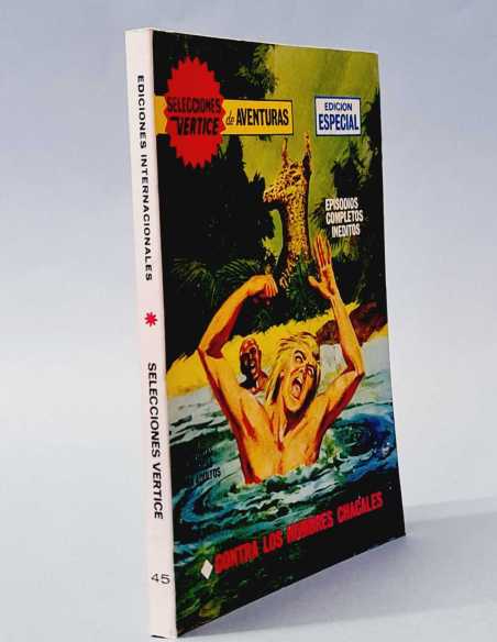 DE KIOSCO SELECCIONES VERTICE DE AVENTURAS 45 CONTRA LOS HOMBRES CHACALES TACO