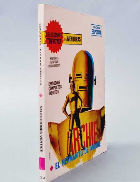 CASI EXCELENTE ESTADO SELECCIONES VERTICE DE AVENTURAS 34 EL HERMANITO DE ARCHIE TACO