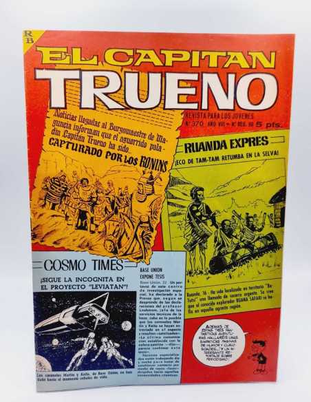 EXCELENTE ESTADO EL CAPITAN TRUENO 363 GRAPA BRUGUERA