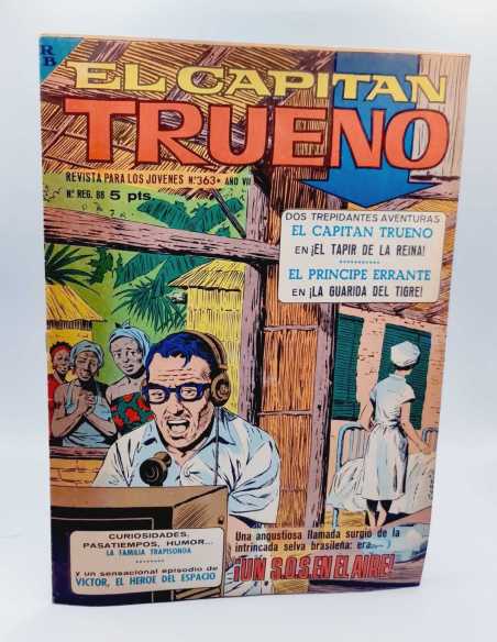 EXCELENTE ESTADO EL CAPITAN TRUENO 363 BRUGUERA GRAPA