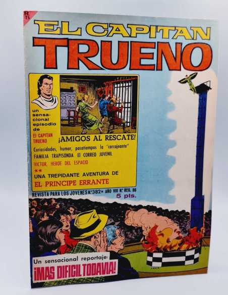 EXCELENTE ESTADO EL CAPITAN TRUENO 382 GRAPA BRUGUERA