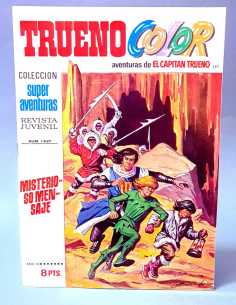 DE KIOSCO EL CAPITAN TRUENO COLOR 157 MISTERIOSO MENSAJE...