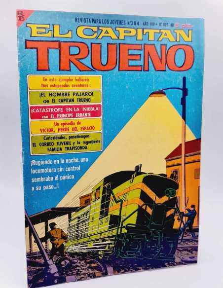 EXCELENTE ESTADO EL CAPITAN TRUENO 384 GRAPA BRUGUERA