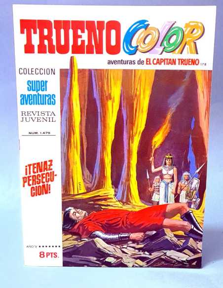 DE KIOSCO EL CAPITAN TRUENO COLOR 178 TENAZ PERSECUCION 1479 GRAPA BRUGUERA