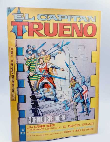 EXCELENTE ESTADO EL CAPITAN TRUENO 362 GRAPA BRUGUERA