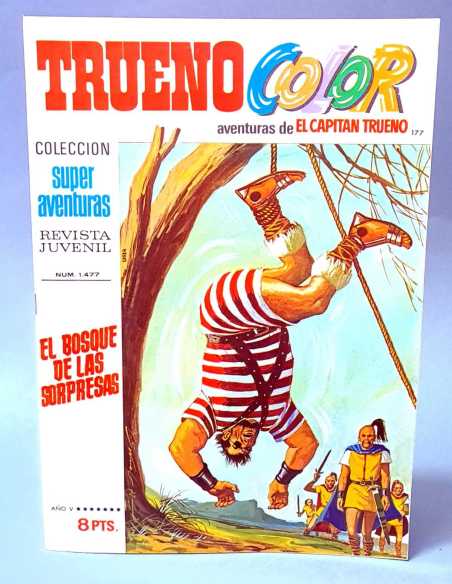 DE KIOSCO EL CAPITAN TRUENO COLOR 177 EL BOSQUE DE LAS SORPRESAS 1477 GRAPA BRUGUERA