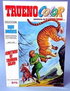 DE KIOSCO EL CAPITAN TRUENO COLOR 162 CAUTIVOS DE TASMAN...
