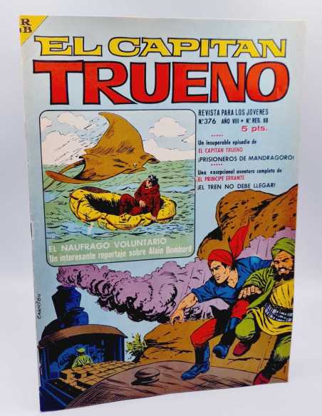 EXCELENTE ESTADO EL CAPITAN TRUENO 376 GRAPA BRUGUERA