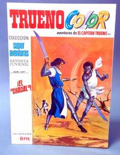 DE KIOSCO EL CAPITAN TRUENO COLOR 192 EL CHACAL 1507...