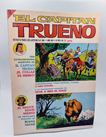 EXCELENTE ESTADO EL CAPITAN TRUENO 363 GRAPA BRUGUERA