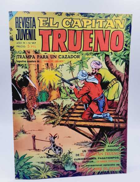 EXCELENTE ESTADO EL CAPITAN TRUENO 417 GRAPA BRUGUERA