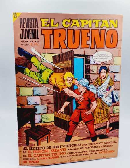 EXCELENTE ESTADO EL CAPITAN TRUENO 421 GRAPA BRUGUERA