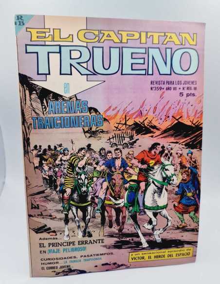 EXCELENTE ESTADO EL CAPITAN TRUENO 359 GRAPA BRUGUERA