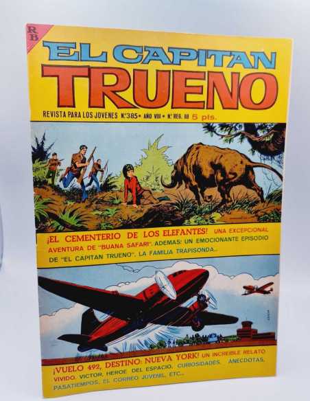 EXCELENTE ESTADO EL CAPITAN TRUENO 385 GRAPA BRUGUERA