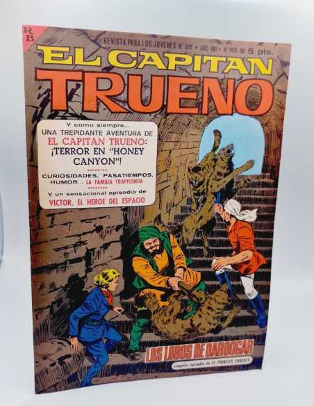 EXCELENTE ESTADO EL CAPITAN TRUENO 389 GRAPA BRUGUERA