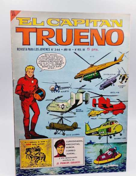 EXCELENTE ESTADO EL CAPITAN TRUENO 344 GRAPA BRUGUERA