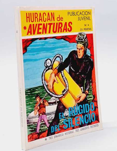 EXCELENTE ESTADO HURACÁN DE AVENTURAS 4 EL RUGIDO DEL SILENCIO TACO EDICIONES TORAY