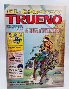 EXCELENTE ESTADO EL CAPITAN TRUENO 347 GRAPA BRUGUERA