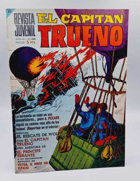 EXCELENTE ESTADO EL CAPITAN TRUENO 408 GRAPA BRUGUERA