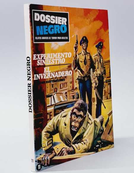 EXCELENTE ESTADO DOSSIER NEGRO 11 EXPERIMENTO SINIESTRO TACO IBERO MUNDIAL