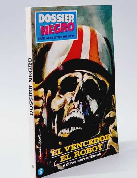 EXCELENTE ESTADO DOSSIER NEGRO 6 EL VENCEDOR EL ROBOT TACO IBERO MUNDIAL